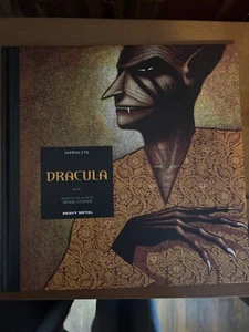 DRACULA by Hippolyte -Heavy Metal Hardcover 2005 Based on Bram Stroker’s Dracula - Picture 1 of 2