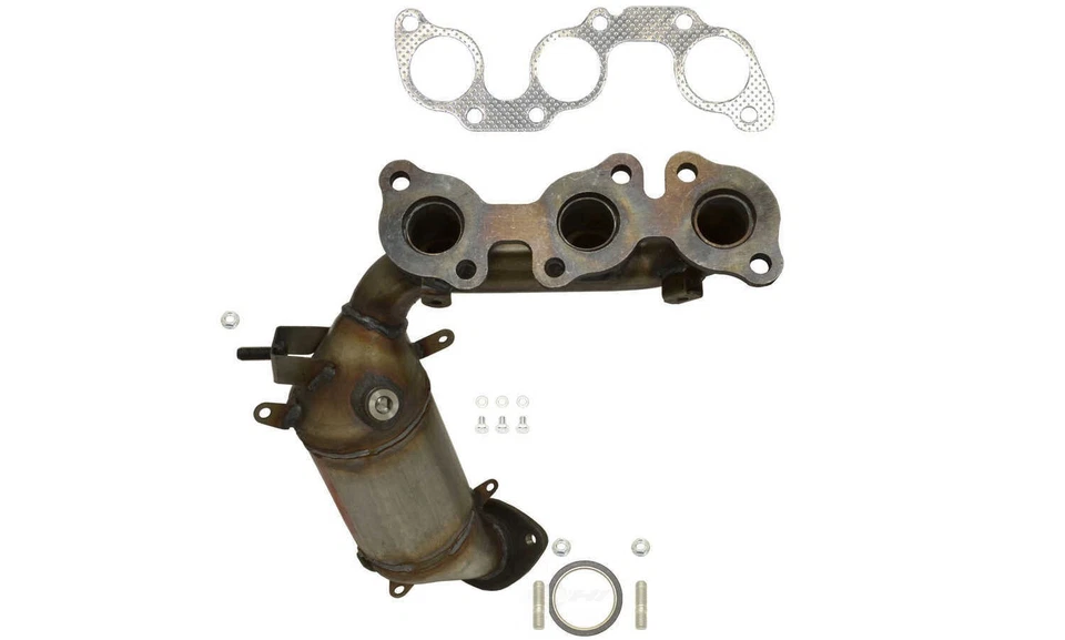 Catalytic Converter with Integrated Exhaust Manifold-Base, GAS AP Exhaust 641240 - Image 1 of 1