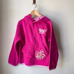 Vintage Disney Classics Brat Cat Cheshire Alice In Wonderland Hoodie Pullover - Picture 1 of 6