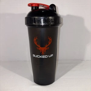 Bucked Up Perfect Shaker bottiglia 28 oz senza BPA lavabile in lavastoviglie a prova di perdite nero - Foto 1 di 5
