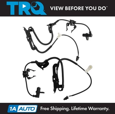 Juego de sensores de velocidad de rueda ABS delanteros TRQ para Toyota Sienna 2004-2010 Foto 1 de 4