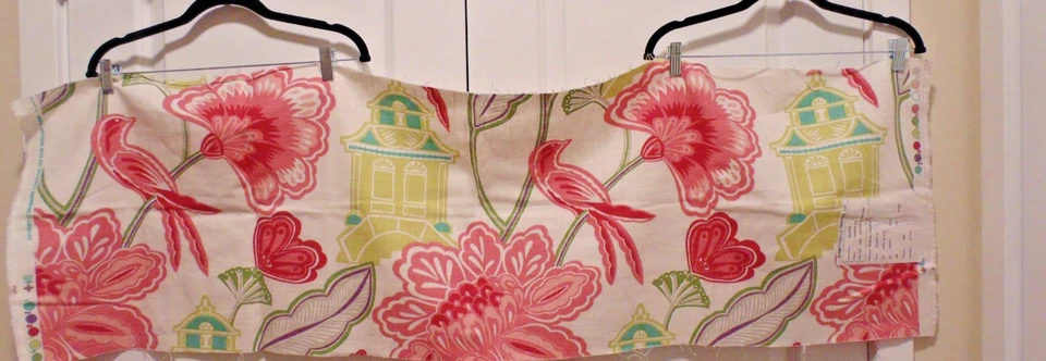 BRAEMORE Forbidden City Emperor's Garden Lin/Ray Upholstery Fabric 15" x 54"w - Image 1 of 4