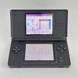 Nintendo DS Lite portátil solo USG-001 cobalto/negro funcionando probado - Imagen 1 de 5
