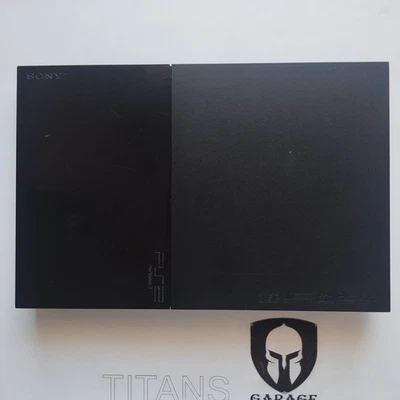 Sony SCPH-77004 PAL Edition PlayStation 2 Slim Black  Only Console Used - Image 1 of 4