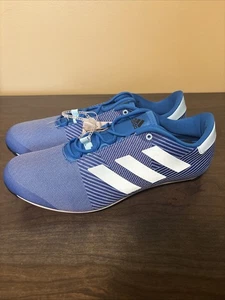 Adidas "The Road Shoe" Cycling Road Shoes Men's 10 Blue New With Tags - Picture 1 of 7