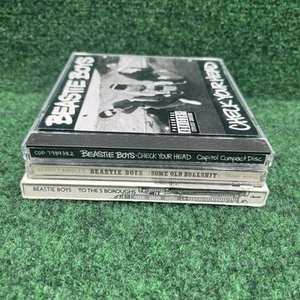 BEASTIE BOYS Music CD Lot x3 80's 90's Hip Hop Rap 5 Burroughs Check Your Head - Picture 1 of 7