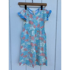 Matilda Jane Jumpsuit, Wide Legs, Flutter Sleeve, Floral, Size 6 - Picture 1 of 6