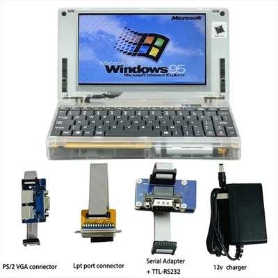 Computadora Portátil Retro Mini Bolsillo 386 Juegos ENVÍO GRATUITO A TODO EL MUNDO - Garantía Foto 1 de 4