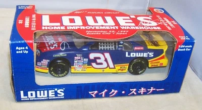 1:24 ACTION PERFORMANCE 1997 #31 LOWES SUZUKA JAPAN MONTE CARLO MIKE SKINNER MIB - Image 1 of 4