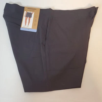 Pantalones Cortos de Senderista Eddie Bauer Para Mujer Negros Ligeros Talla 10 Elastizados UPF 50 Foto 1 de 4