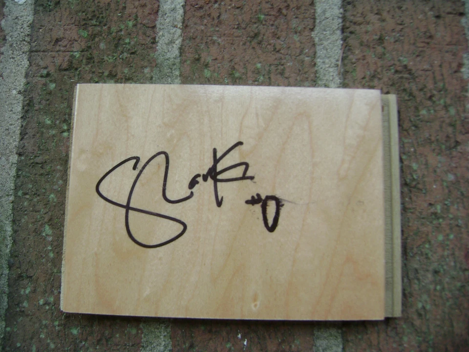 Piso de parquet firmado de baloncesto Shane Larkin Miami Hurricanes NCAA Foto 1 de 1