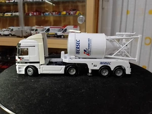 MERCEDES ACTROS TRAILER SILO CEMENTO IBERSEC 1/50 JOAL - Imagen 1 de 5