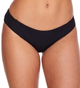 Becca by Rebecca Virtue BLACK Fine Line American Bikini Swim Bottom, US Large - Picture 1 of 4