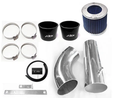 AirX Racing Black-Blue For 2PC 2004-2006 Acura MDX 3.5L V6 Air Intake Kit - Image 1 of 2