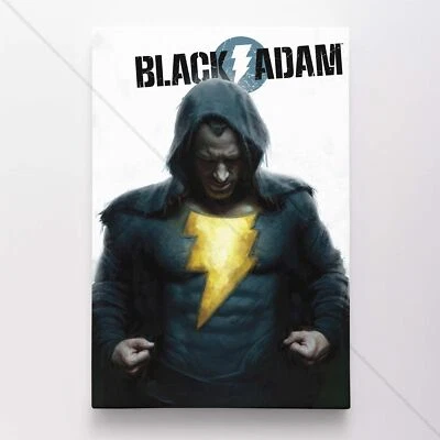 Impresión artística de portada de cómic de DC lienzo póster de Adam negro #34274 Foto 1 de 4