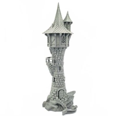 Wargaming Crow Tower for D&D, LOTR SCENERY terrain printed 28/32 mm