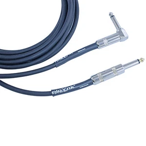 PLoYnk 1/4 ángulo recto bajo acústico eléctrico teclado instrumento cable de conexión - Imagen 1 de 19