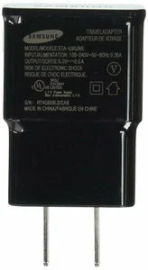 Samsung ETA-U90JBE 5V 2A Black Travel Adapter w/ Micro USB Cable- Original OEM - Foto 1 di 1