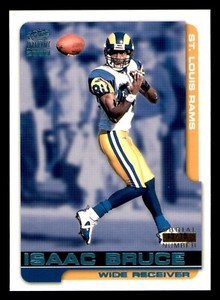 2000 Pacific Paramount Platinum Blue #193 Isaac Bruce #19/75