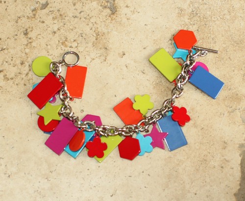 Collana Kate Spade NY cristallo caleidoscopio doppio filo multicolore e BRACCIALE