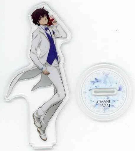 Bungo Rany Dogs Dazai Osamu supporto acrilico 12 x 6 cm - Immagine 1 di 1