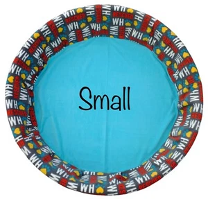 SHIPS FREE USA Small Fleece Whelping Kiddie Pool Liner for Dogs 0-24 Pounds - Picture 1 of 11