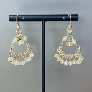 BARSE Sterling Silber 925 Perlen ausgefallene Chandelier Ohrhänger - Bild 1 von 10