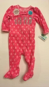 Carter’s Child of Mine Microfleece Sleeper 3-6 Months - Picture 1 of 2