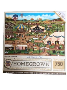 Country Fair 750 Linen Piece Puzzle - Picture 1 of 1