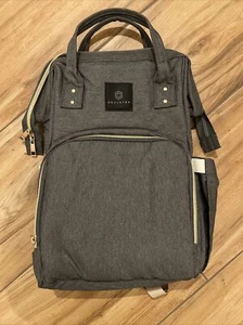 Soulsten Windeltasche Rucksack grau - Bild 1 von 5