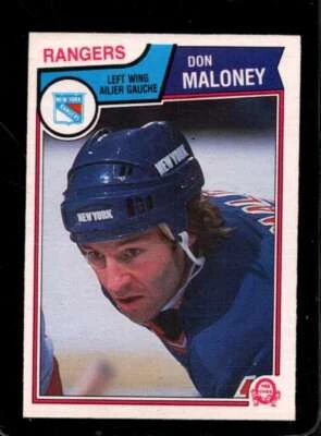 1983-84 O-PEE-CHEE #250 DON MALONEY GOOD+ NY RANGERS *X70407 - Image 1 of 2