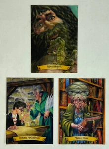 Tarjetas lenticulares 3D de Harry Potter Rubeus Hagrid, Minerva McGonagall, Madam Prince - Imagen 1 de 10