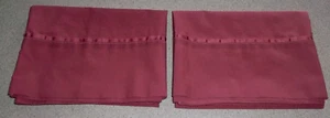 2-JP Stevens Standard No Iron Percale Standard Pillowcases Raspberry Pink USA - Picture 1 of 4