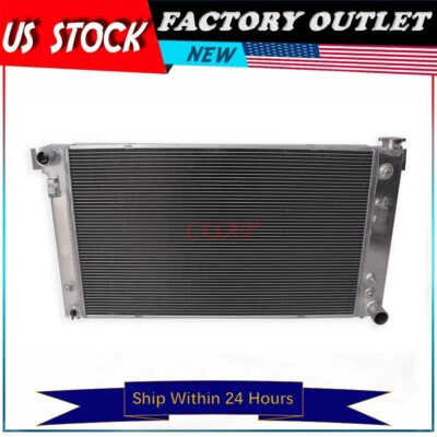 All Aluminum Radiator For Dodge Ram 4000 V8 5.9L 1995-1997 3Rows AT GAS ONLY Foto 1 de 4