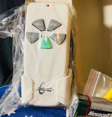 UNIVERSAL CEILING FAN RECEIVER AND REMOTE CONTROLL  BRAND NEW IN BOX - Image 1 of 4