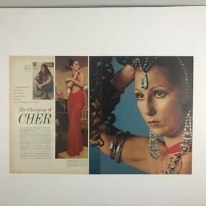 Vintage 1972 3-page LIFE Magazine Article Sonny & Cher pic w 3 yr old Chastity - Picture 1 of 2
