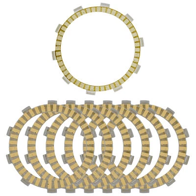 Placas de atrito de embreagem para Honda CB400T CB400Ti CB400TII Hawk 400 1978-1981 - Imagem 1 de 4