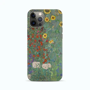 Gustav Klimt Farm Garden Tough Phone Case for iPhone and Samsung - Picture 1 of 3