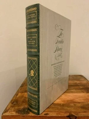 Great Cases of Sherlock Holmes by A C Doyle (Franklin Library - Mystery) leather - Image 1 of 4