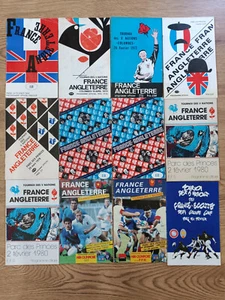France Rugby Union Programmes 1968 - 2009 - Picture 1 of 66