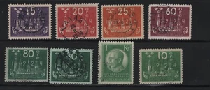 Sweden #199-201,207-11, 212 used F-VF Cat $327.00- Lakeshore Philatelics - Picture 1 of 2