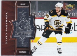 2020-21 Upper Deck SPx Finite #SF3 DAVID PASTRNAK #/2999-BOSTON BRUINS