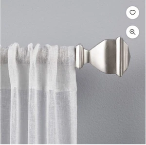 Exclusive Home Curtains - ER1018-01 66120 Napoleon 1" Curtain Rod and Finial S.. - Picture 1 of 8