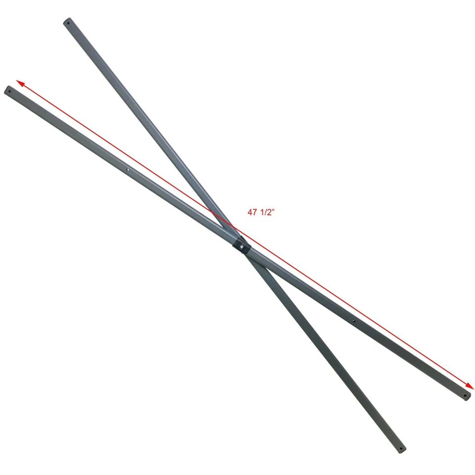 for Quest 12 x 12 Straight Leg Canopy X Truss Bars 47 1/2" Replacement Parts