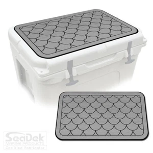 SeaDek Cooler Pad Top fits RTIC 52 qt Ultralight - Marine EVA Ma - Scales - SG/B - Picture 1 of 12