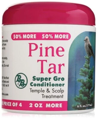 Pine Tar Super Gro Conditioner Temple & Scalp Treatment 6oz - Image 1 of 3