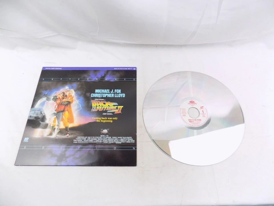 Back to the Future Part II Letterboxed Edition Laser Disc - Image 1 of 1