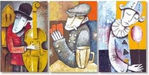 Wall26 Canvas Wall Art European Men Abstract Canvas Print Home Decor - Picture 1 of 5