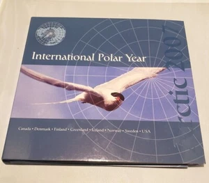 2007 INTERNATIONAL POLAR YEAR 7 ARTIC COUNTRIES SOUVENIR FOLDER WITH SHEETS - Picture 1 of 12