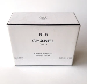 CHANEL No 5 Eau de Parfum Edition Limitee (7.5 ml/0.25 + 50ml/1.7 oz) & Funnel - Picture 1 of 7